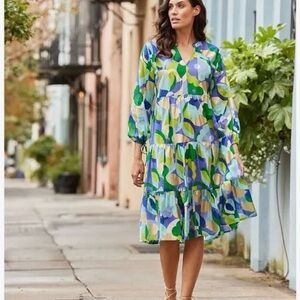 Jude Connally Monaco midi dress